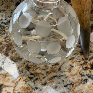 Clear oil lamp